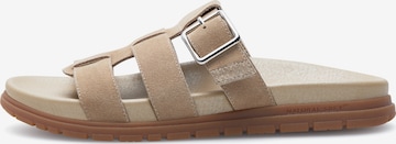 WODEN Pantolette 'Emma S' in Braun: Vorderseite