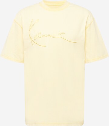 Karl Kani Shirt in Yellow: front