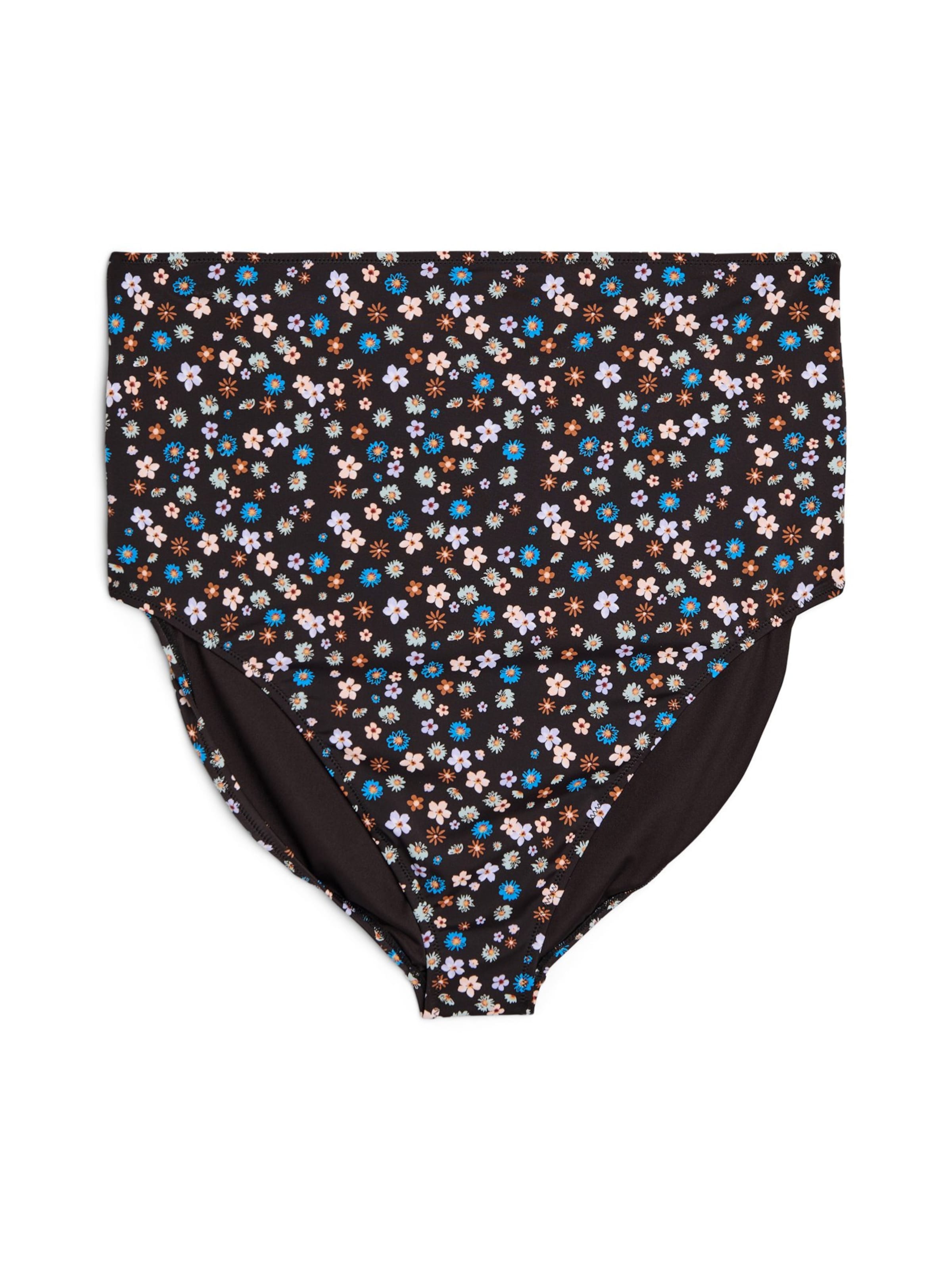 Swim by Zizzi Bikinibroek 'Skatrin' in Bruin: voorkant