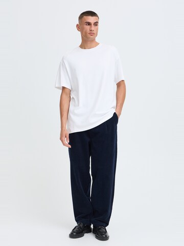 !Solid Loosefit Chino 'SDEthan-Nam Tapered' in Blauw