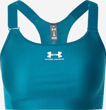 UNDER ARMOUR Спортивный бюстгальтер в Синий: спереди