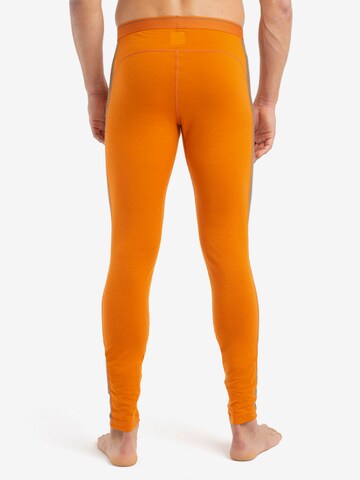 Skinny Pantalon de sport ICEBREAKER en orange