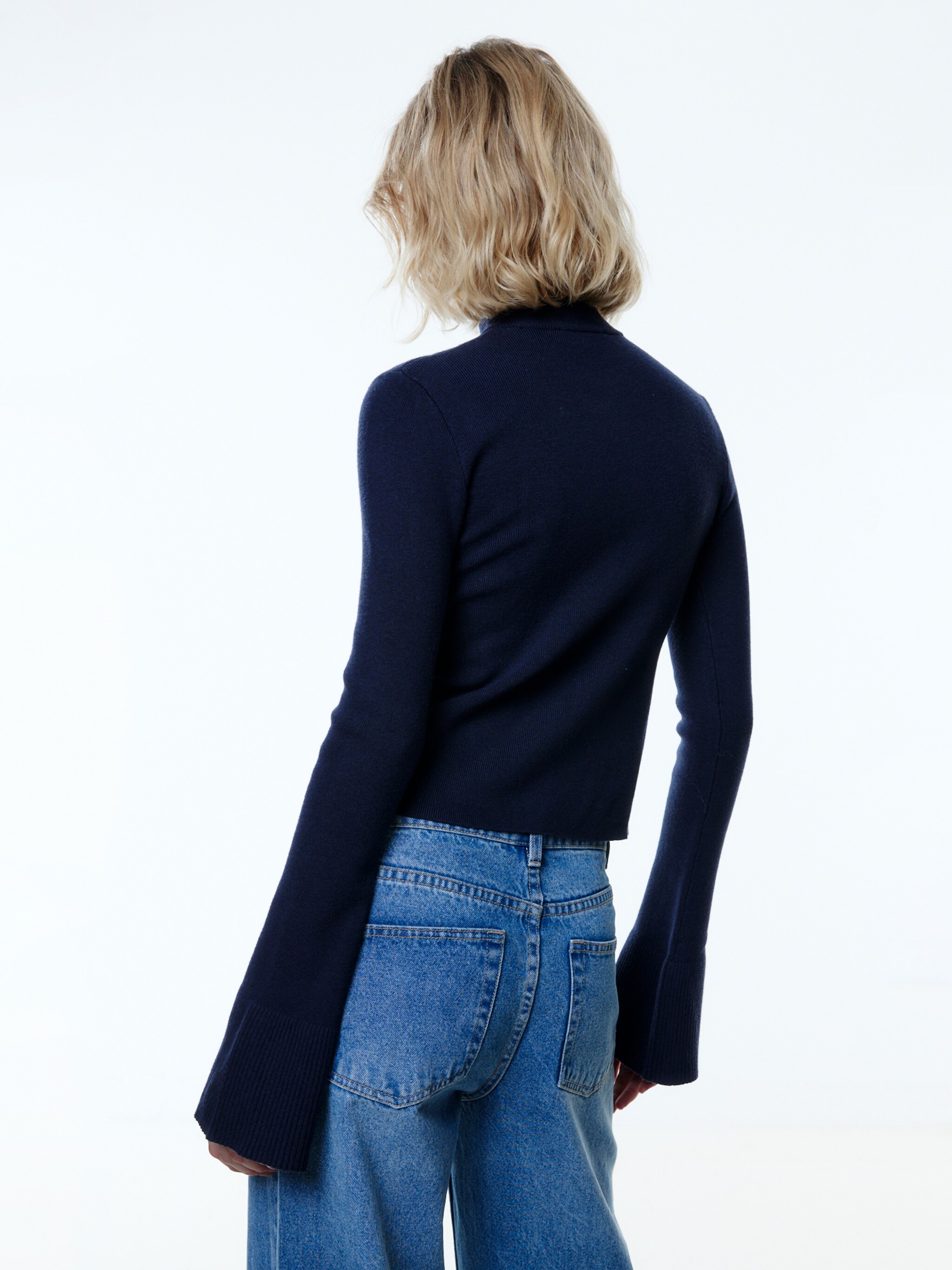 EDITED Produits Pull-over 'TEREZA' bleu foncé