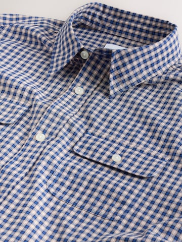 Next Regular Fit Hemd in Blau