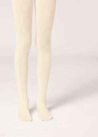 CALZEDONIA Tights in Beige