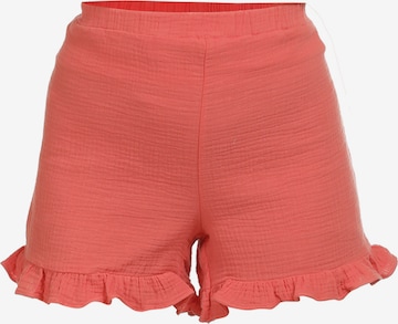 IZIA Regular Pants in Orange: front