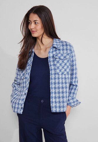 STREET ONE Between-Season Jacket in Blue: front