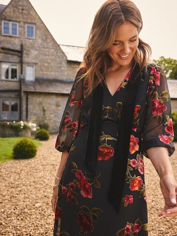 love & roses - Vestido en negro