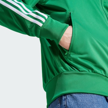 ADIDAS ORIGINALS Sweat jacket 'adicolor' in Green
