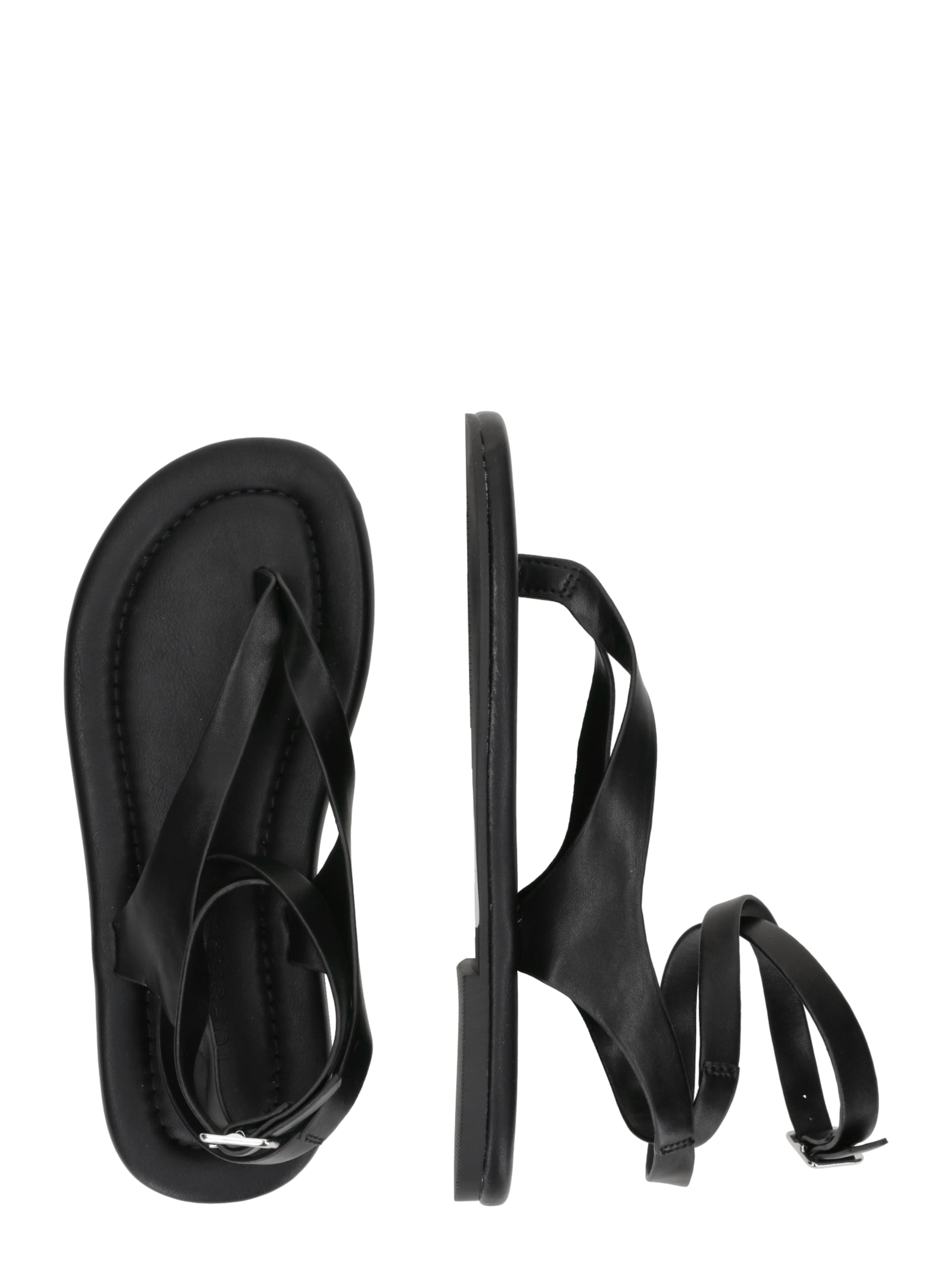 Flip-flops 'Jeremiah' de la TOPSHOP pe negru
