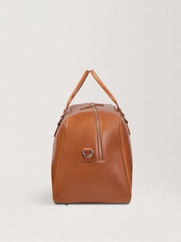 NEGOTIA Leather - Bolsa de fin de semana 'Valen' en marrón