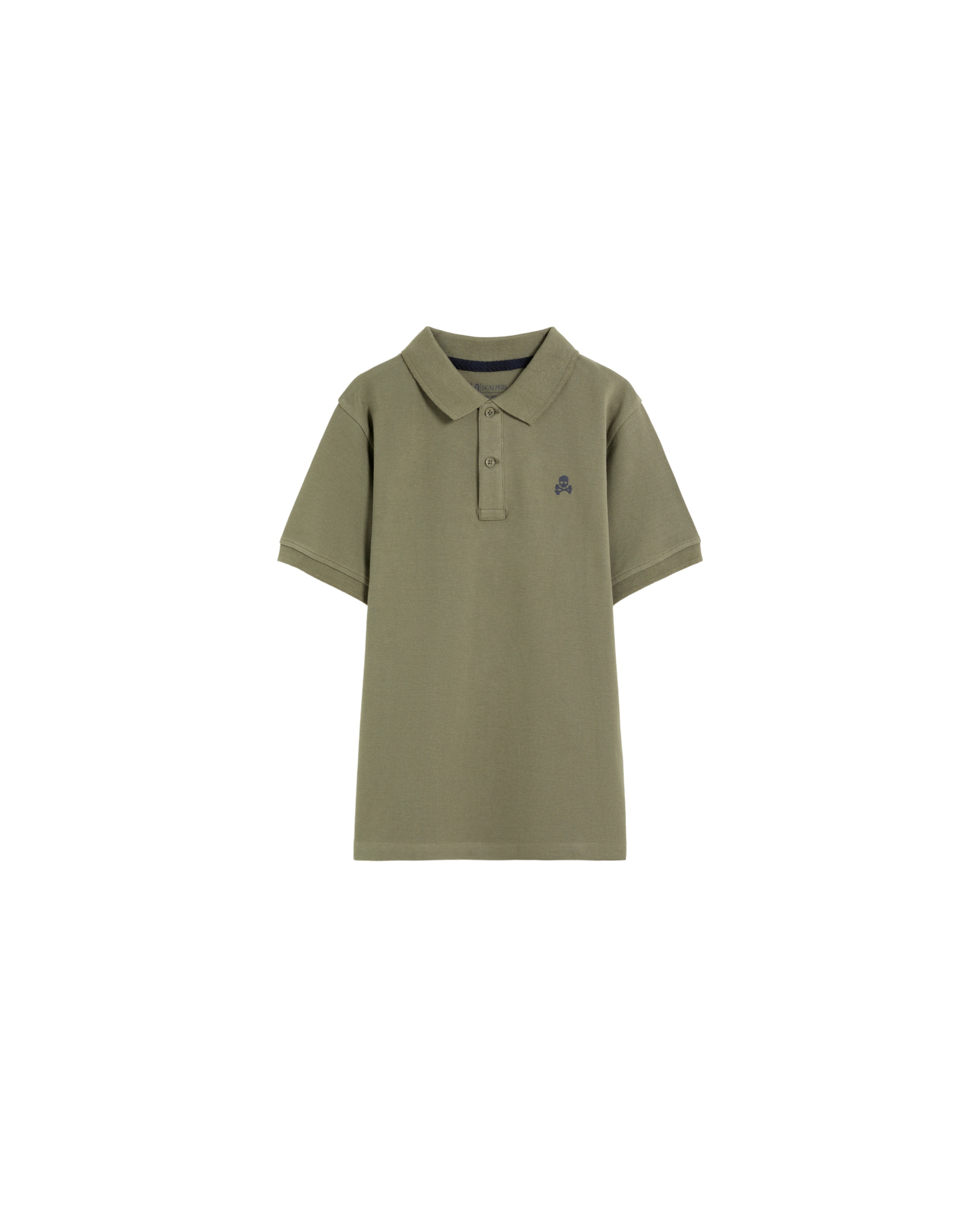 T-Shirt Scalpers en vert : devant