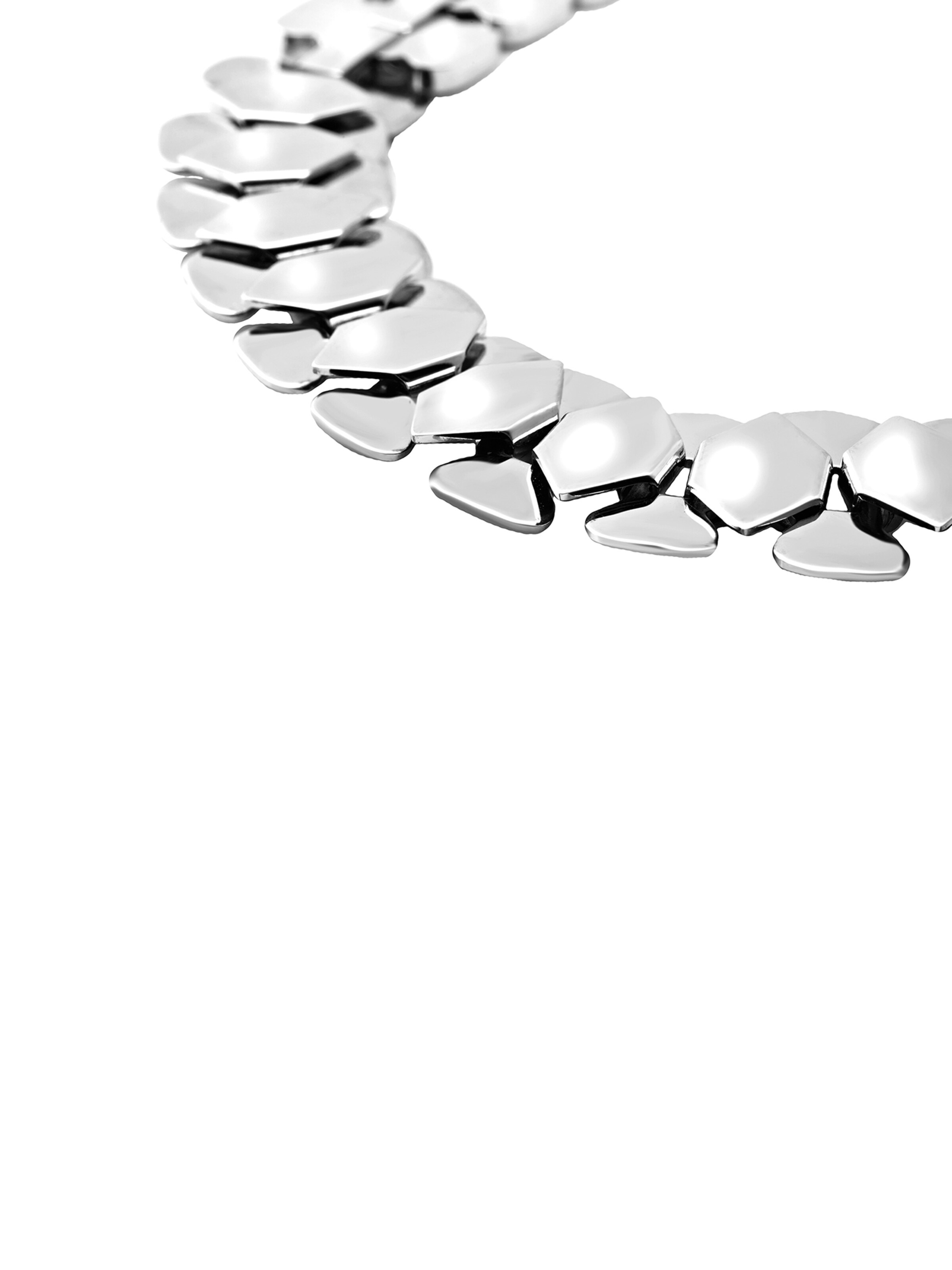 Breil Armband 'HEXAGONIA' in Silber