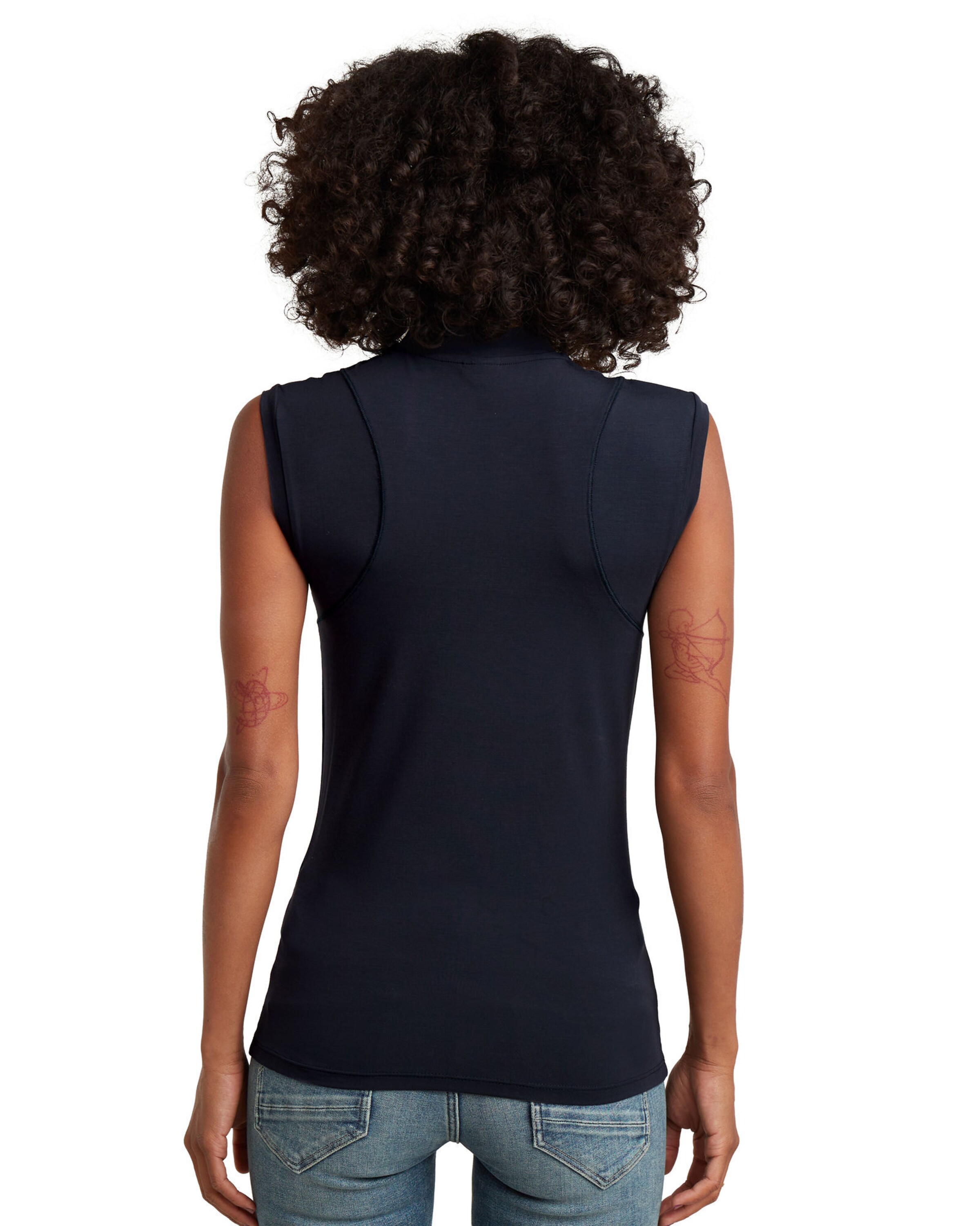 G-STAR Top '2nd Skin Mock' in Blue