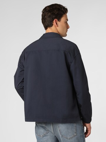 Tommy Jeans Between-Season Jacket 'HARRIGTON' in Blue