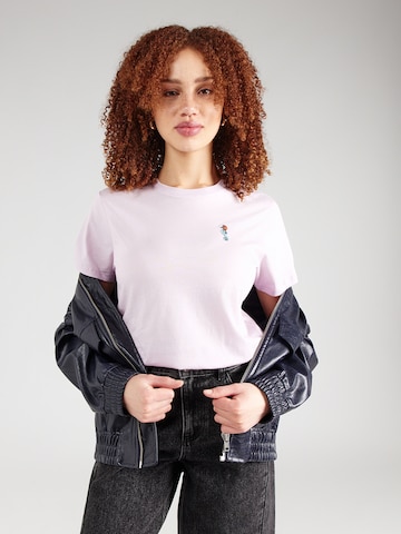 Iriedaily Koszulka 'Sea Riot' w kolorze fioletowy: przód