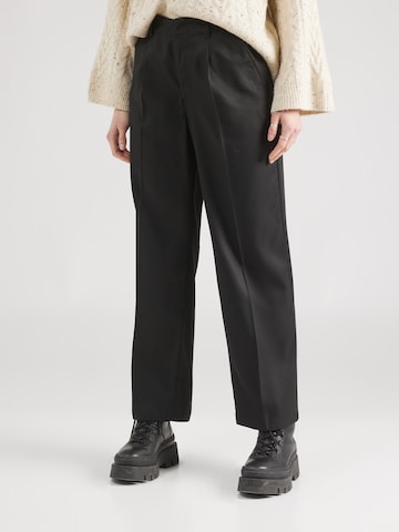 GAP Zvonové kalhoty Kalhoty se sklady v pase 'DRESSY' – černá: přední strana