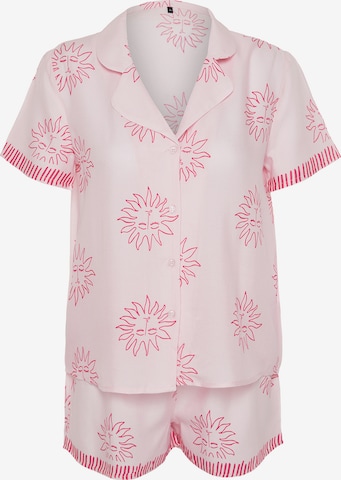 Shorty Trendyol en rose : devant