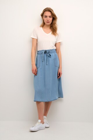 Cream Rok in Blauw