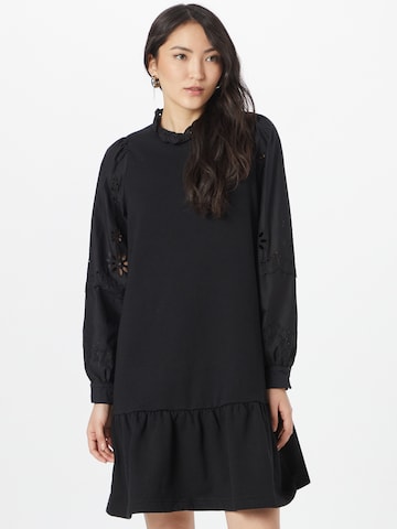 ICHI Dress 'VERA' in Black: front