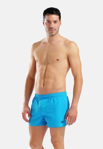 Shorts de bain 'Fundamentals X-Short' ARENA en bleu : devant