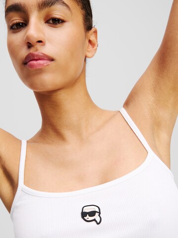 Karl Lagerfeld - Top en blanco