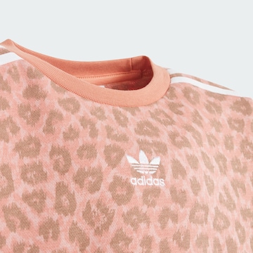 ADIDAS ORIGINALS Sweat suit 'Animal Allover Print And' in Pink