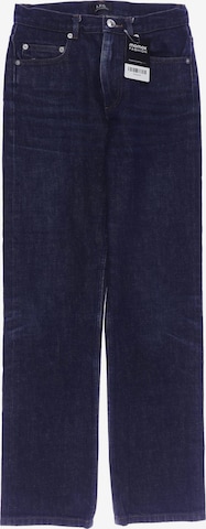 A.P.C. Jeans 27 in Blau: Vorderseite