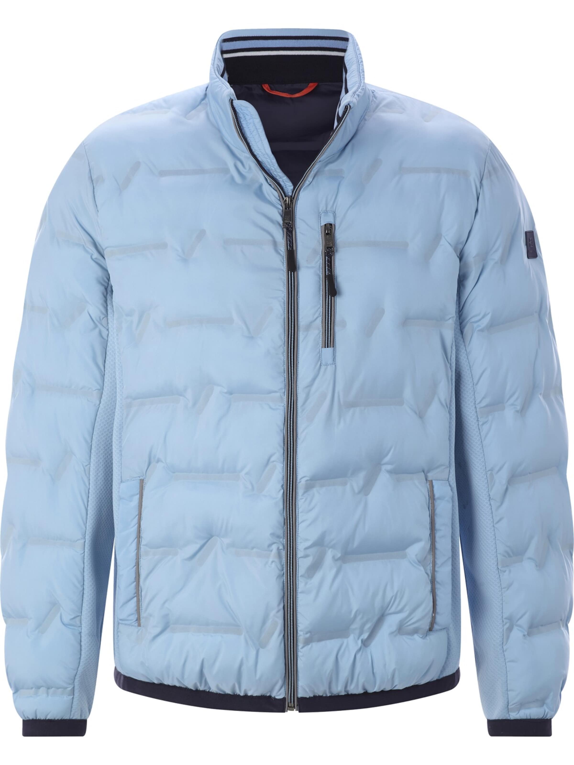 BABISTA Between-Season Jacket 'Celestio' in Blue: front