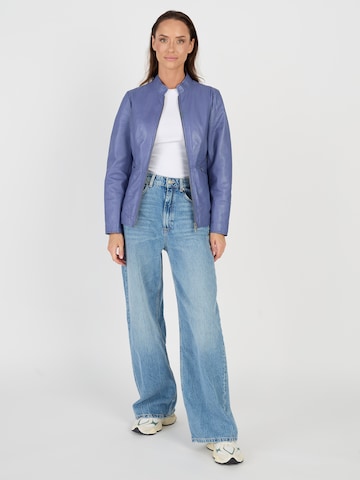 JCC Lederjacke in Blau