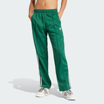 ADIDAS ORIGINALS - Loosefit Pantalón en verde: frente