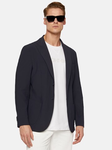 Coupe regular Veste de costume Boggi Milano en bleu : devant