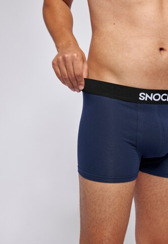 SNOCKS Boxershorts in Blau