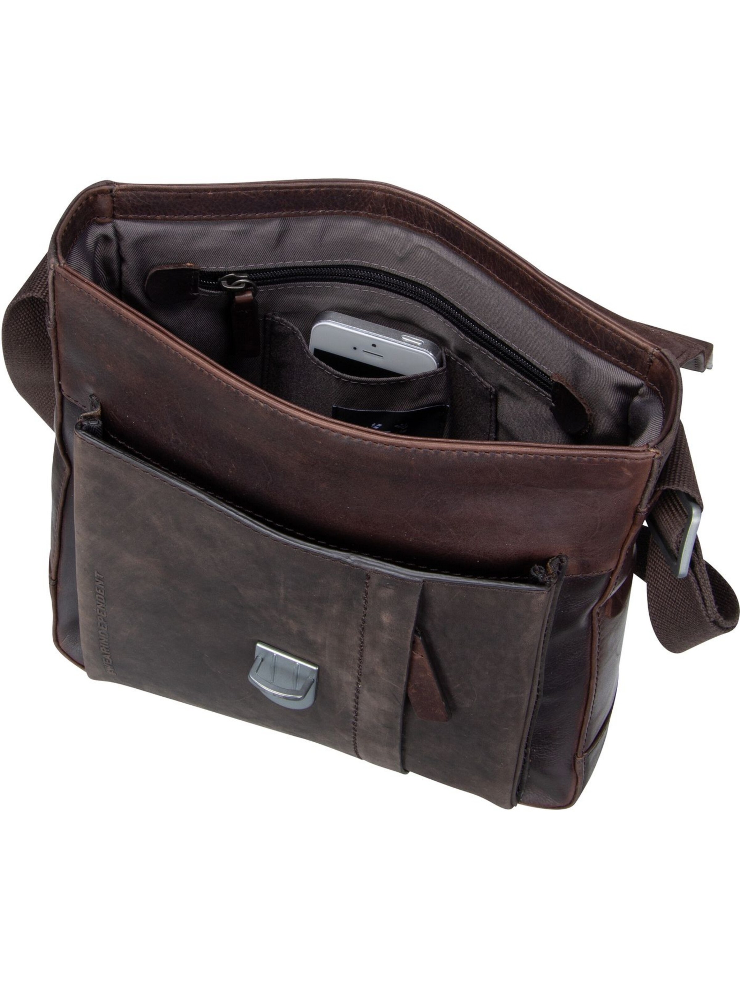 STRELLSON - Bolso de hombro 'Brick Lane Jeremy' en marrón