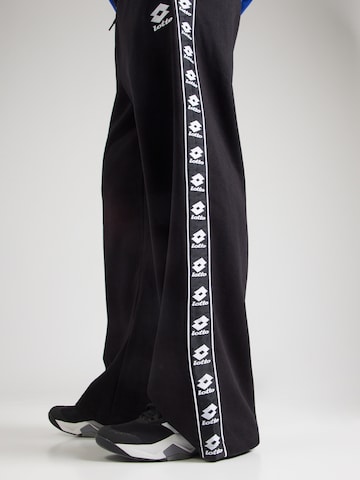 LOTTO Bő szár Sportnadrágok - fekete