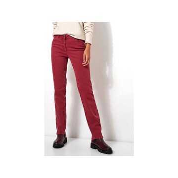TONI Regular Jeans in Rood: voorkant
