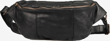 Montana Fanny Pack 'Custer' in Black: front