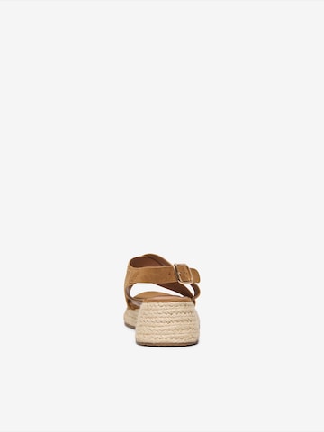 ONLY Sandals 'ONLMINERVA-4' in Brown