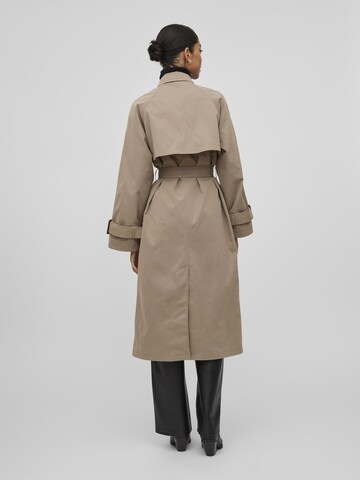 VILA Between-Seasons Coat in Brown