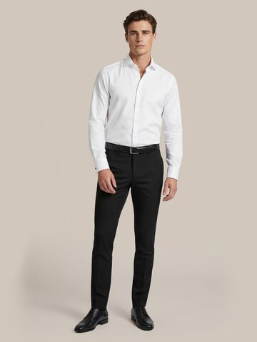 Suitable Slim Fit Hemd in Weiß