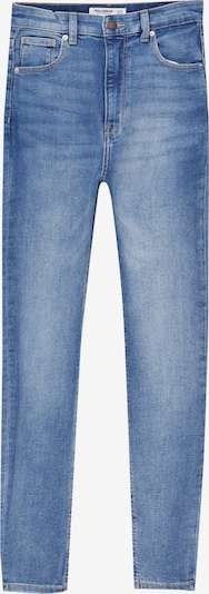 Jeans Pull&Bear pe albastru denim, Vizualizare produs