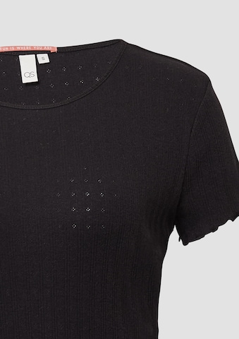 T-shirt QS en noir