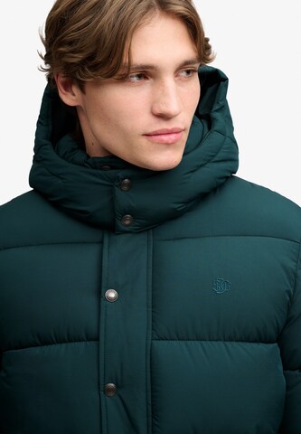 Superdry & Co Winter Jacket 'Premium' in Green