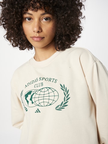 ADIDAS PERFORMANCESportska sweater majica 'Sports Club' - bež boja