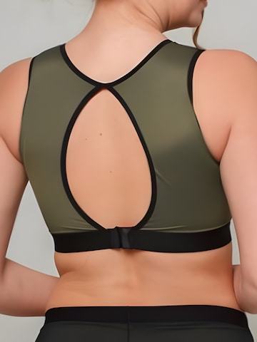 MILENKA Bustier Sport bh in Groen