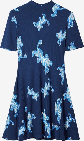 mėlyna Desigual Suknelė: priekis