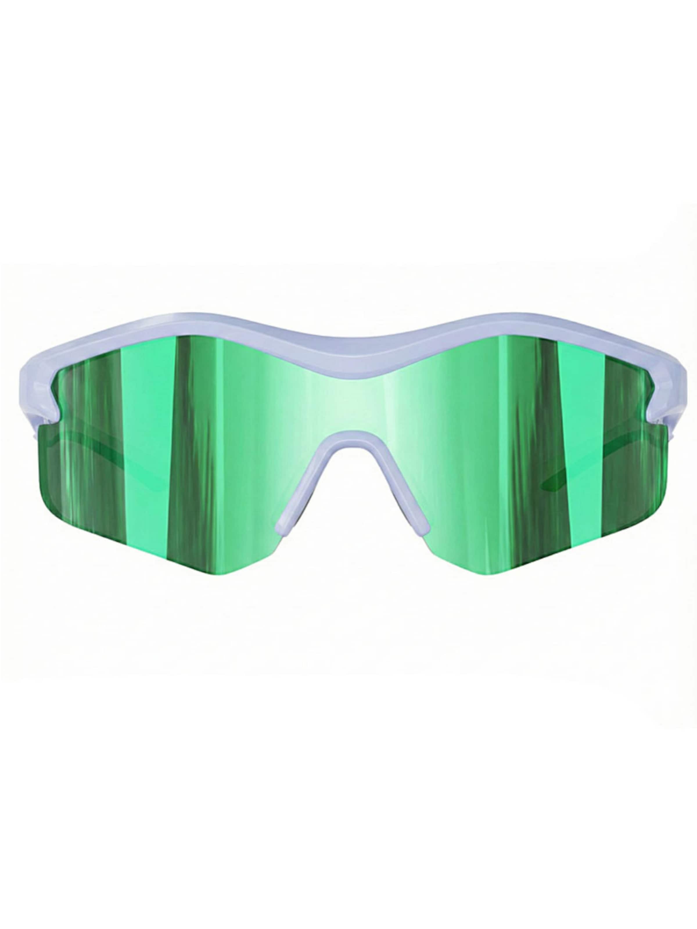 VEYREY Sportsonnenbrille 'Sport Sonnenbrillen Tranzes'‌‌‌ in Grün: Vorderseite