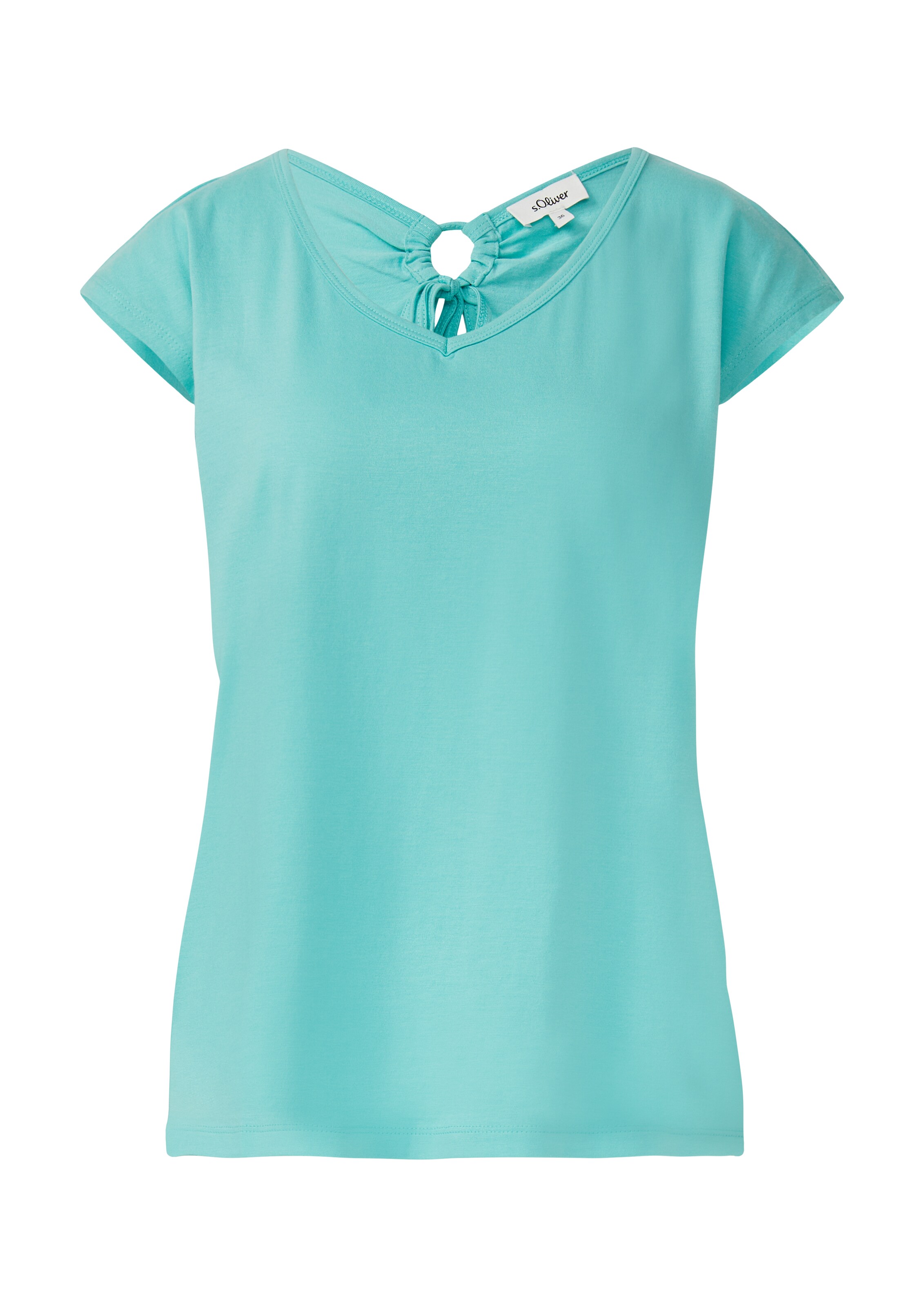 s.Oliver Shirt in Groen: voorkant