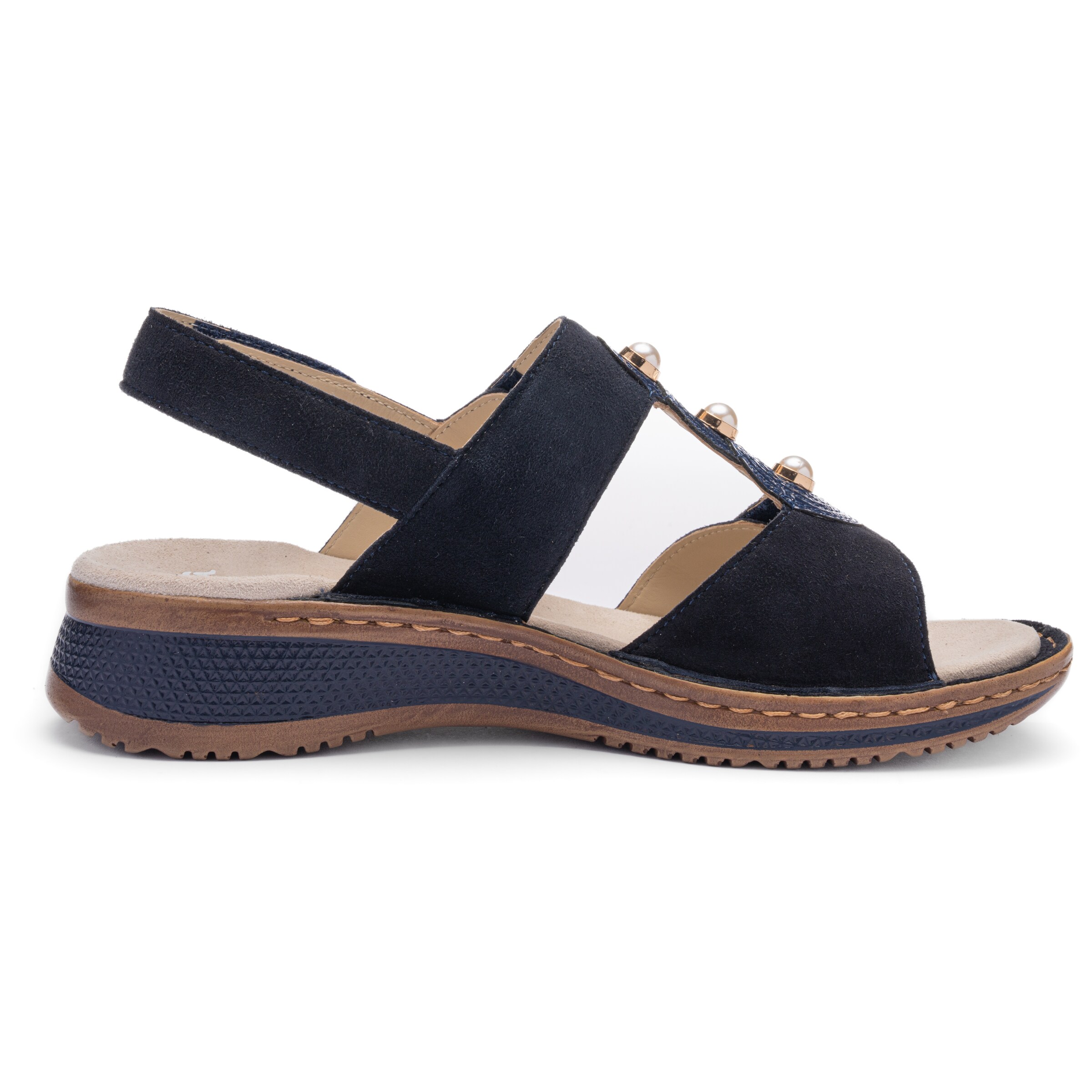 ARA Riemensandale in Blau