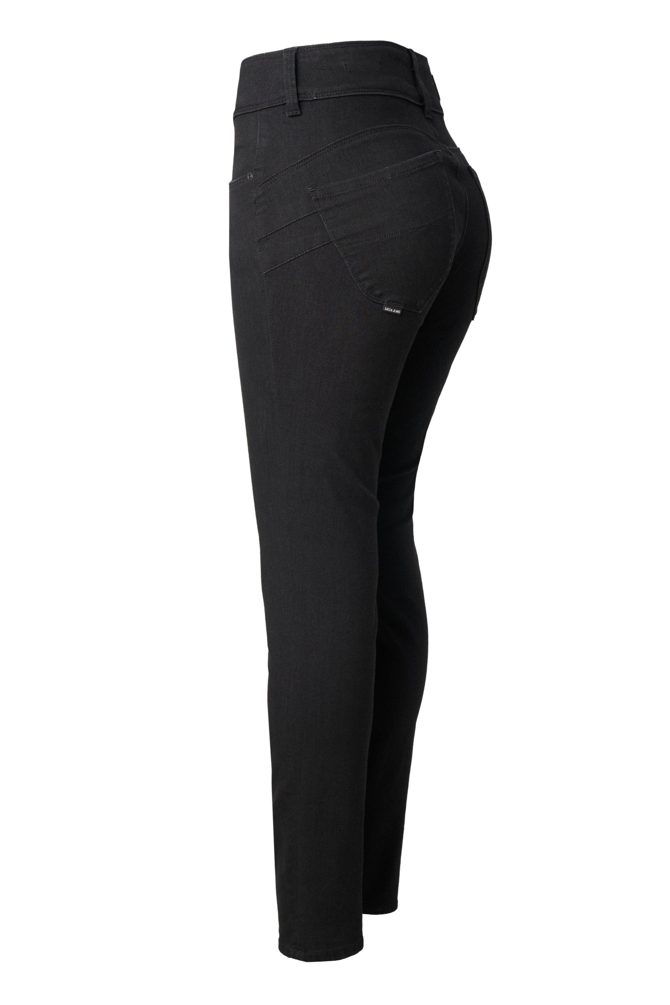 Salsa Jeans Skinny Jeans 'Secret' in Schwarz
